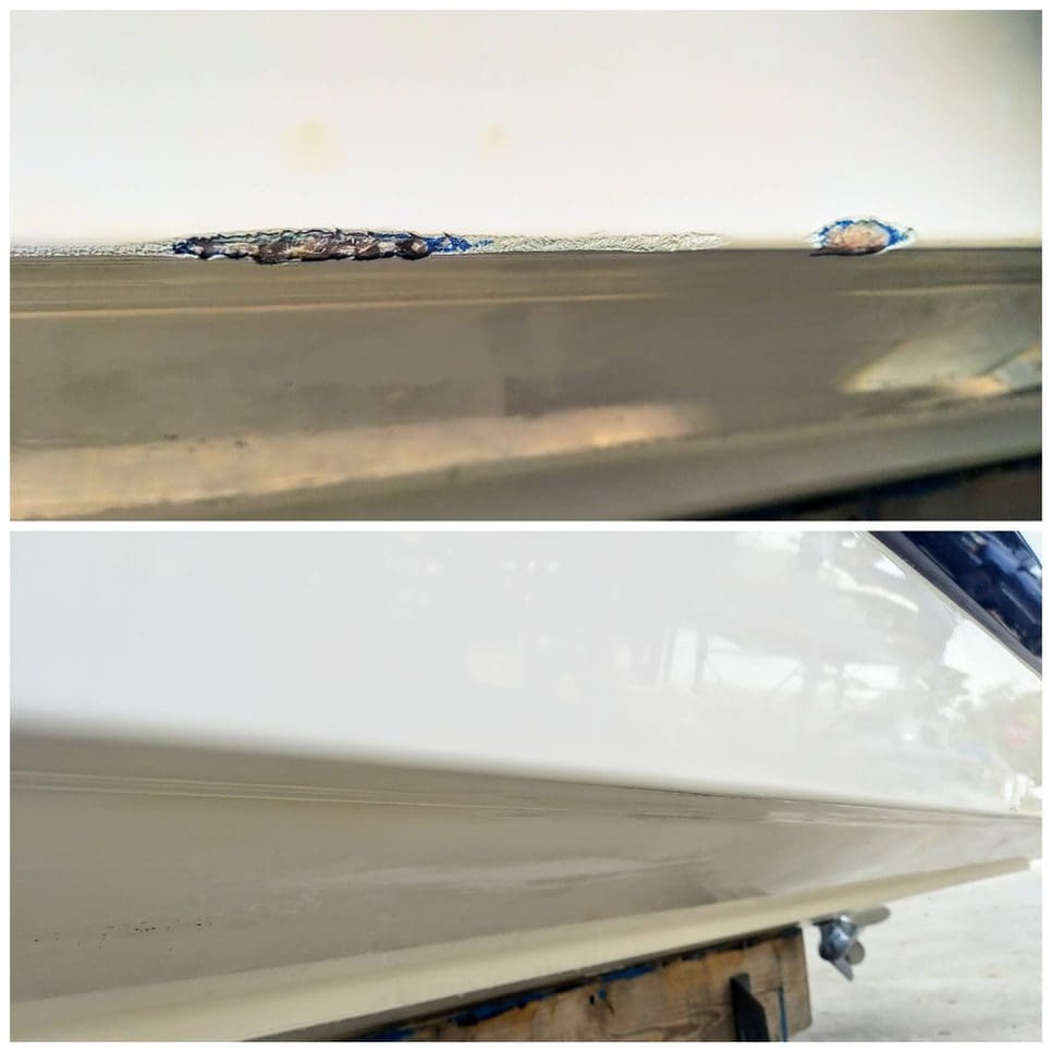 Boat Gelcoat & Fiberglass Repair Charleston