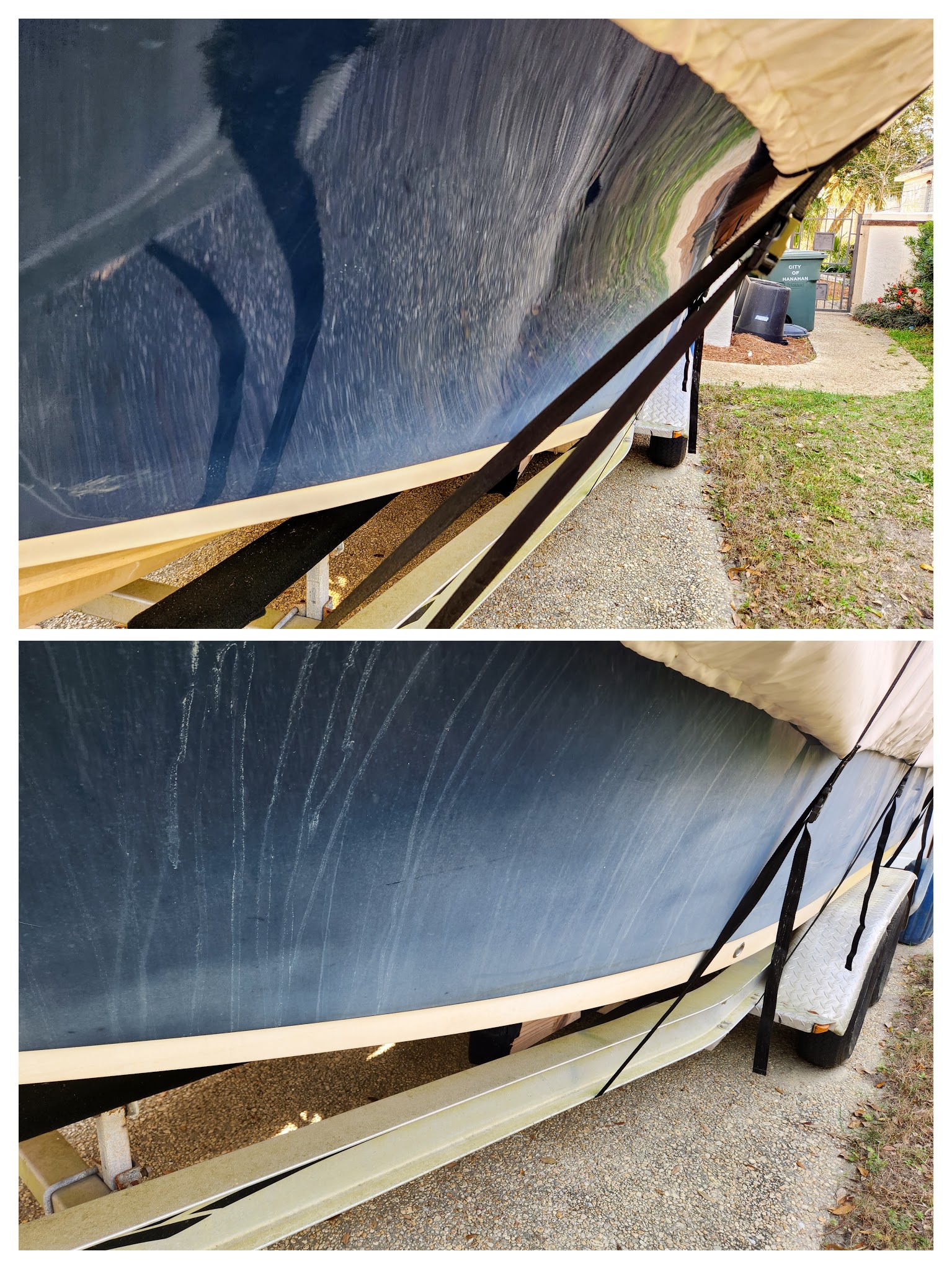 a close up of a boat